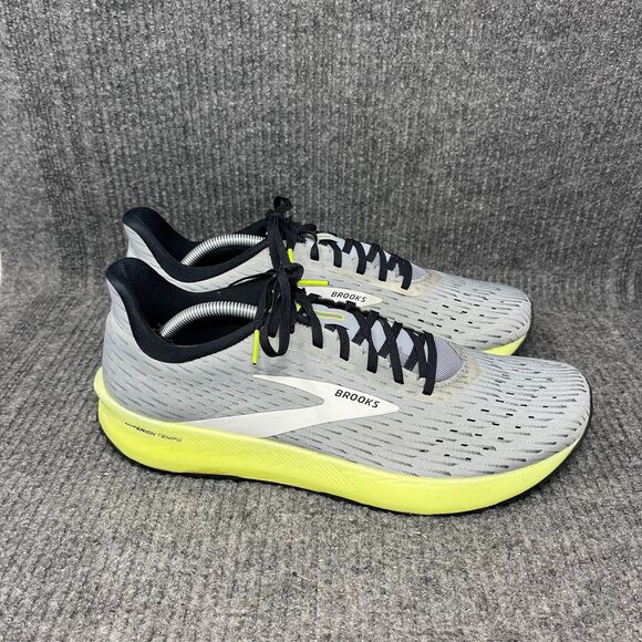 Brooks Other - Brooks Hyperion Tempo Grey Nightlife Athletic Running Shoes Mens 12.5 D